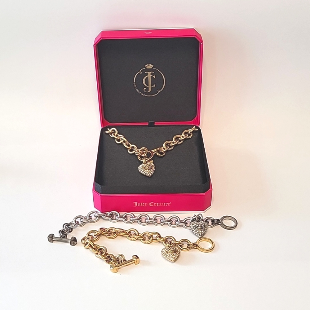 Juicy Couture Choker & Bracelets Set